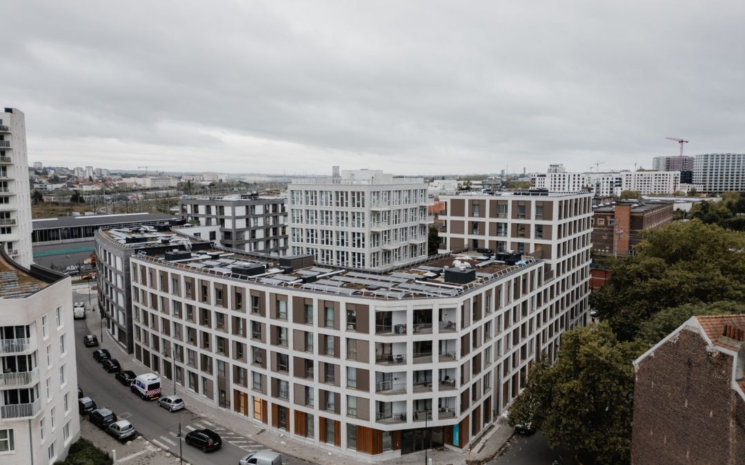 Inhuldiging van de crèche Marchandise  in Anderlecht